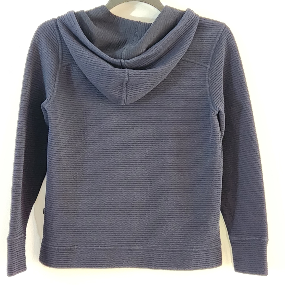 Cutter & Buck Navy Women's Coastal‎ Half-Zip Hoodie Size S/P Casual - Picture 2 of 12